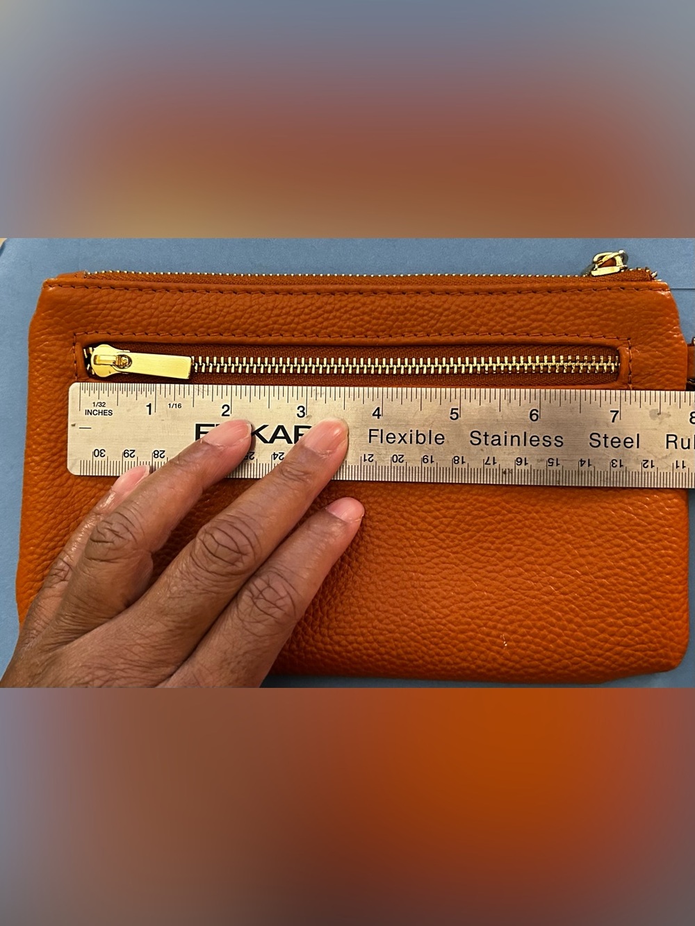 befen Genuine Leather Wristlet for Women - Picture 3 of 7
